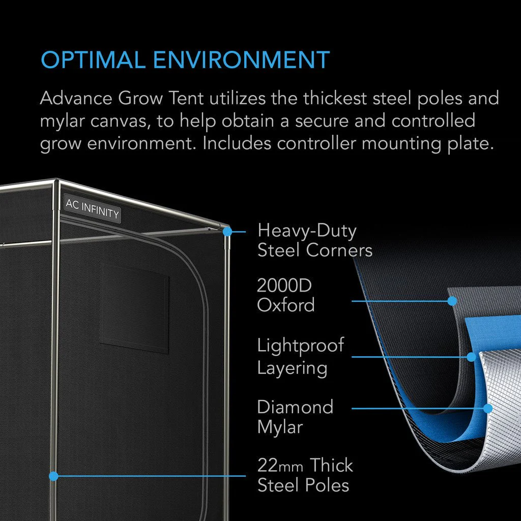 AC Infinity Advance 3x3 Grow Tent Kit - Image 7