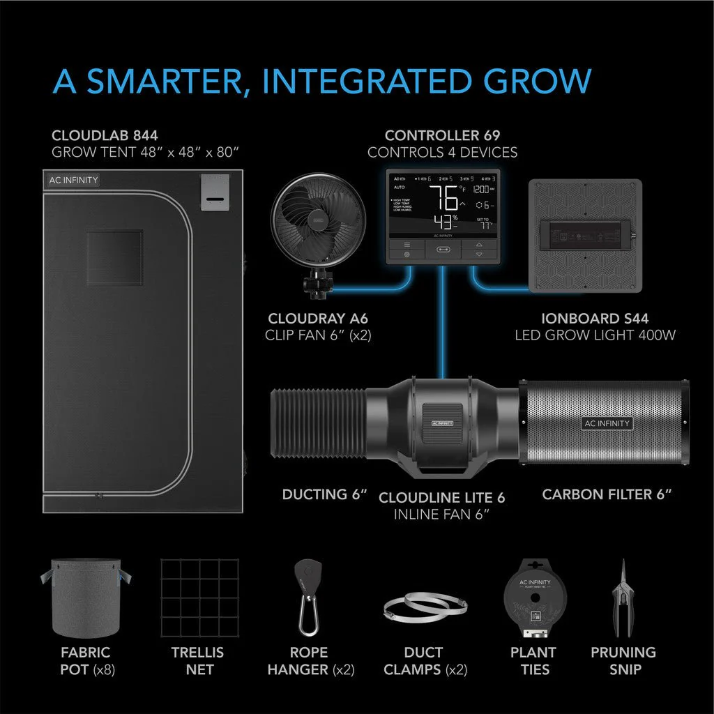 AC Infinity Advance 4x4 Pro Grow Tent Kit - Image 2