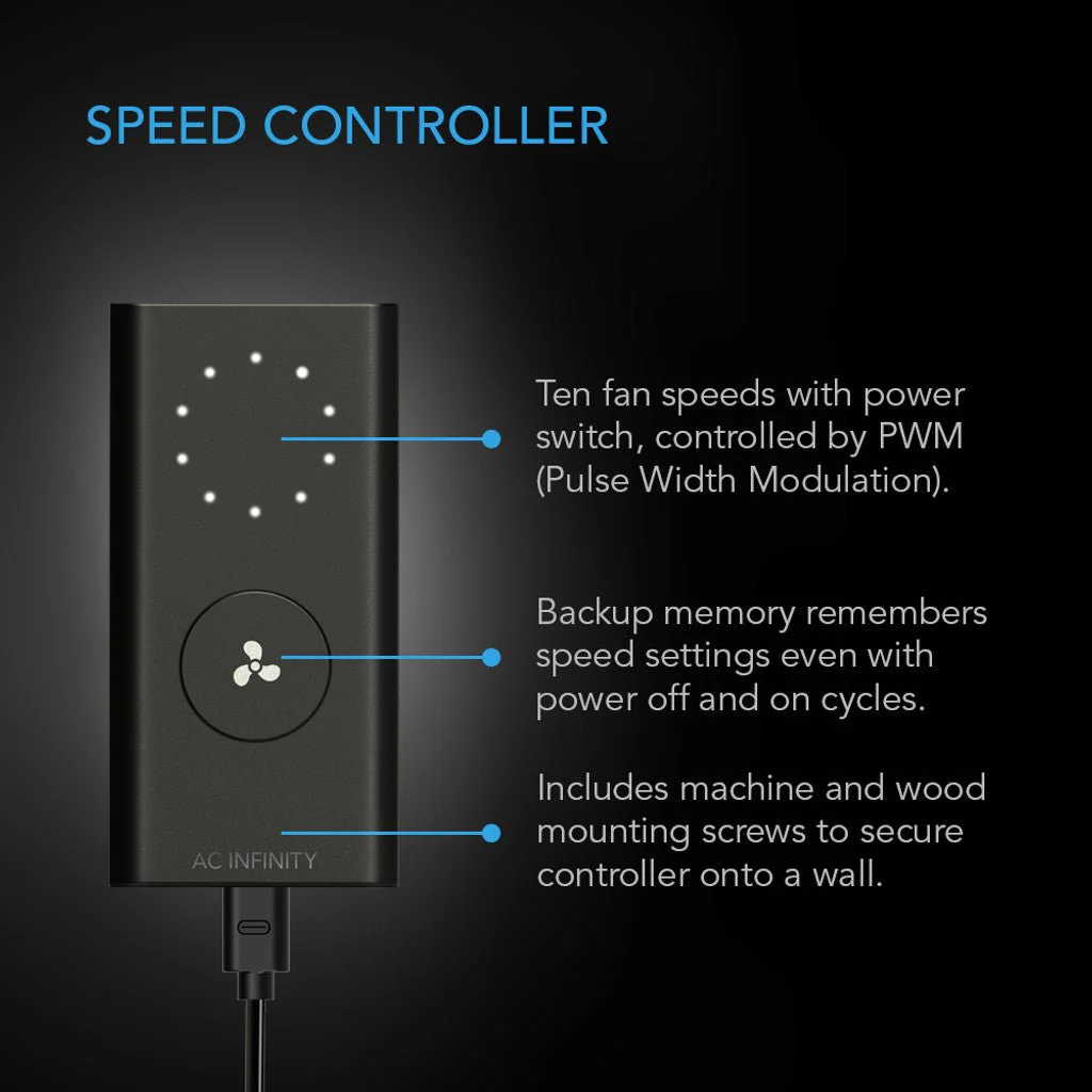 AC Infinity 8-Inch Air Filtration System - Image 5