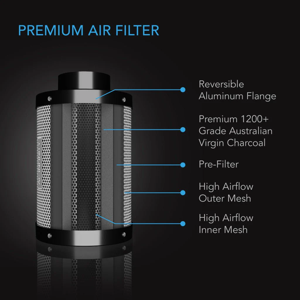 AC Infinity 8-Inch Air Filtration System - Image 6