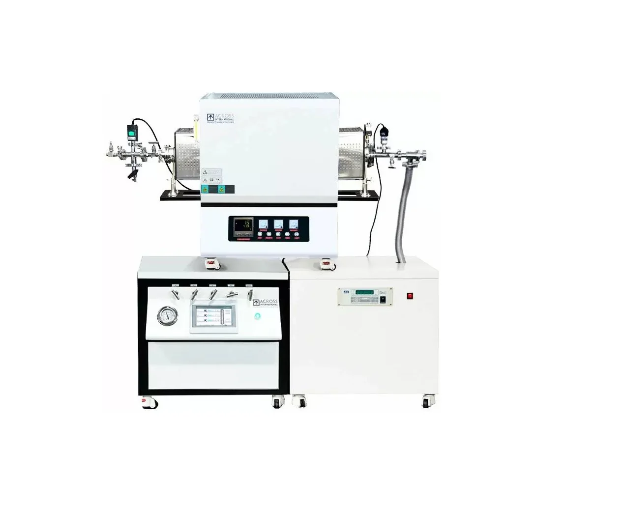 Across International 1400°C CVD Tube Furnace With Gas Mixing & Pumping System