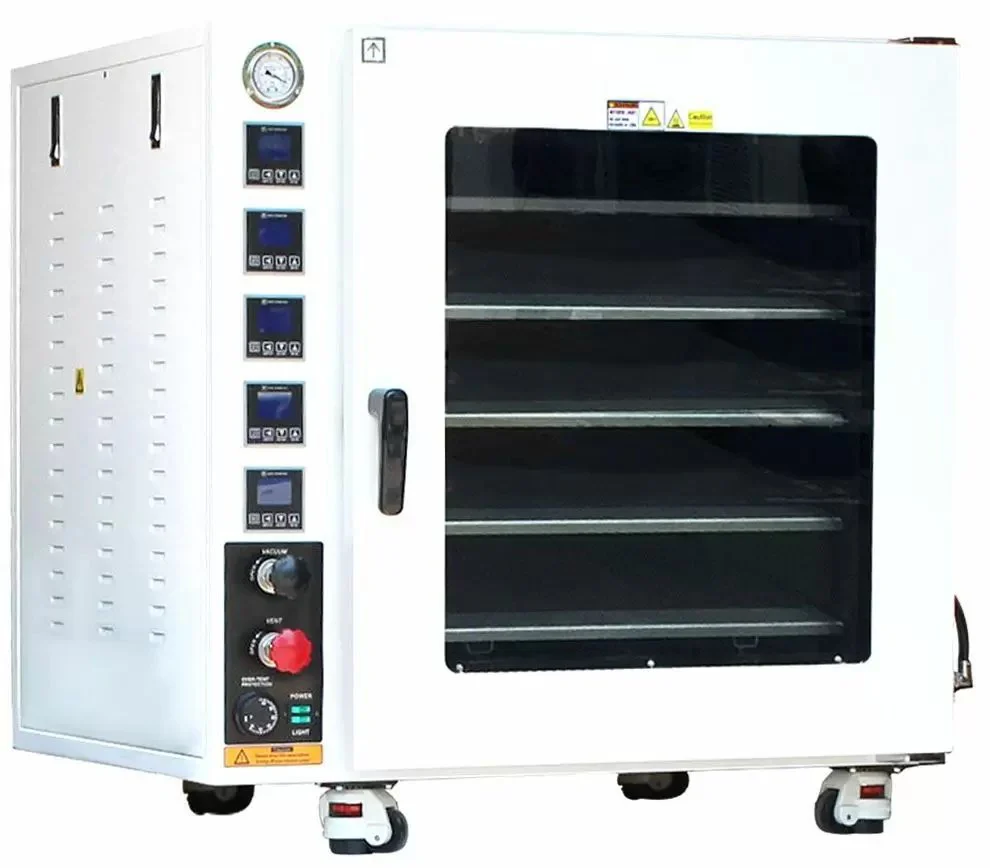 Across International 250C UL Certified 7.5 CF Vacuum Oven With 5 Heating Shelves
