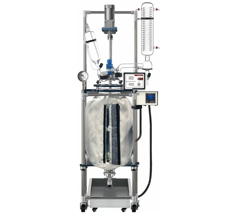 Across International Ai 50L Non-Jacketed Glass Reactor With 200°C Heating Jacket