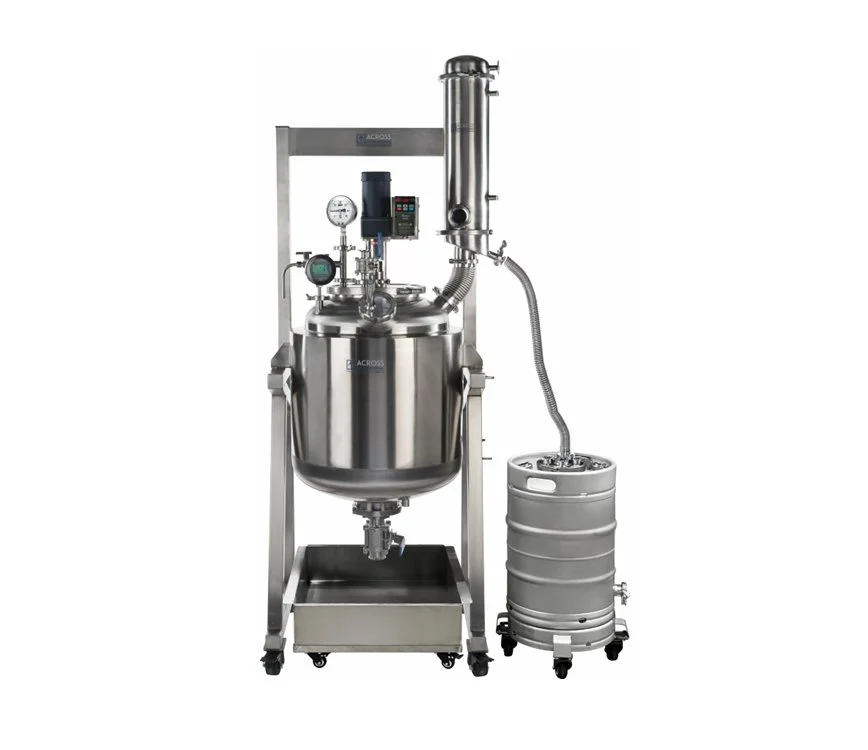 Across International Ai ETL C1D1 Dual-Jacketed 100L 316L-Grade Stainless Steel Filter Reactor - Image 2