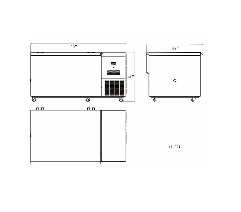 Across International Ai Glacier 21 Cu Ft -86C Ultra Low Temp Chest Freezer Etl 220V - Image 4