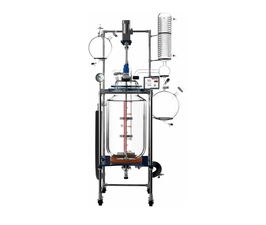 Across International Dual-Jacketed 100L Reactor Vessel for Ai R100 Glass Reactors - Image 2