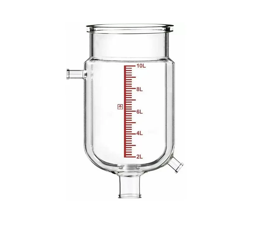 Across International Dual-Jacketed 10L Reactor Vessel For Ai R10 Glass Reactors
