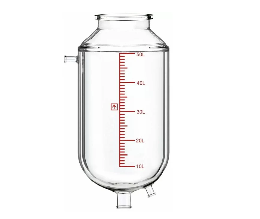 Across International Single-Jacketed 50L Reactor Vessel For Ai R50 Glass Reactors