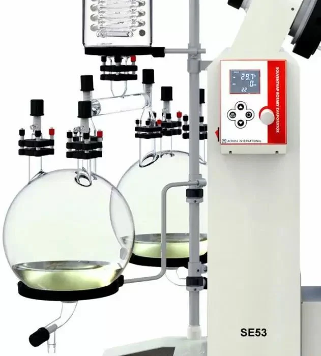 Across International 20L SolventVap Rotary Evaporator W/ PolyScience Chiller & Welch PTFE Pump 220V - Image 9