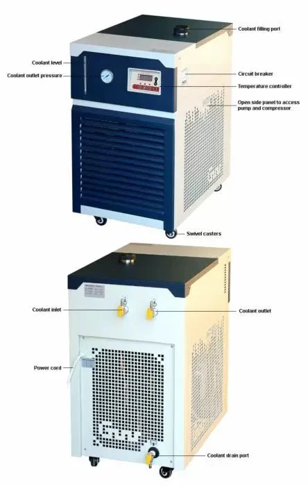 Across International 10L -30°C Recirculating Chiller With 20L/Min Centrifugal Pump - Image 5