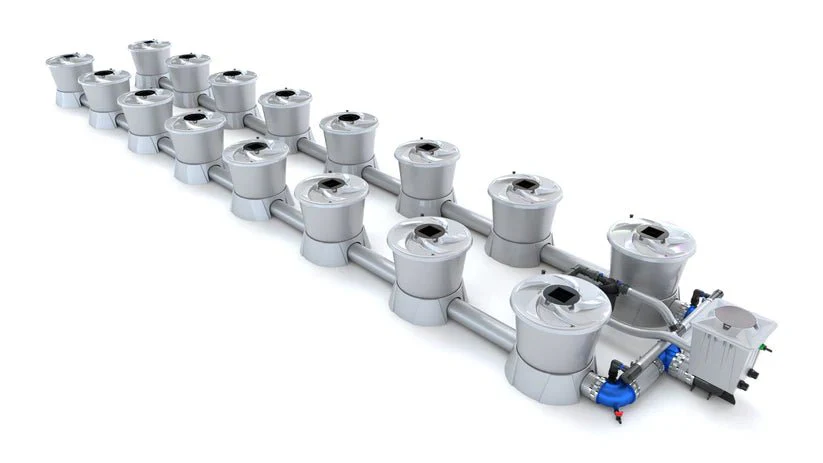 Alien Hydroponics V-System 16 Pot 2 Row Kit - Image 3