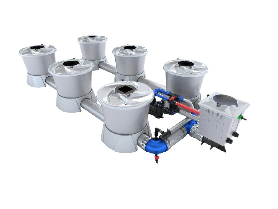 Alien Hydroponics V-System 6 Pot 2 Row Kit - Image 3