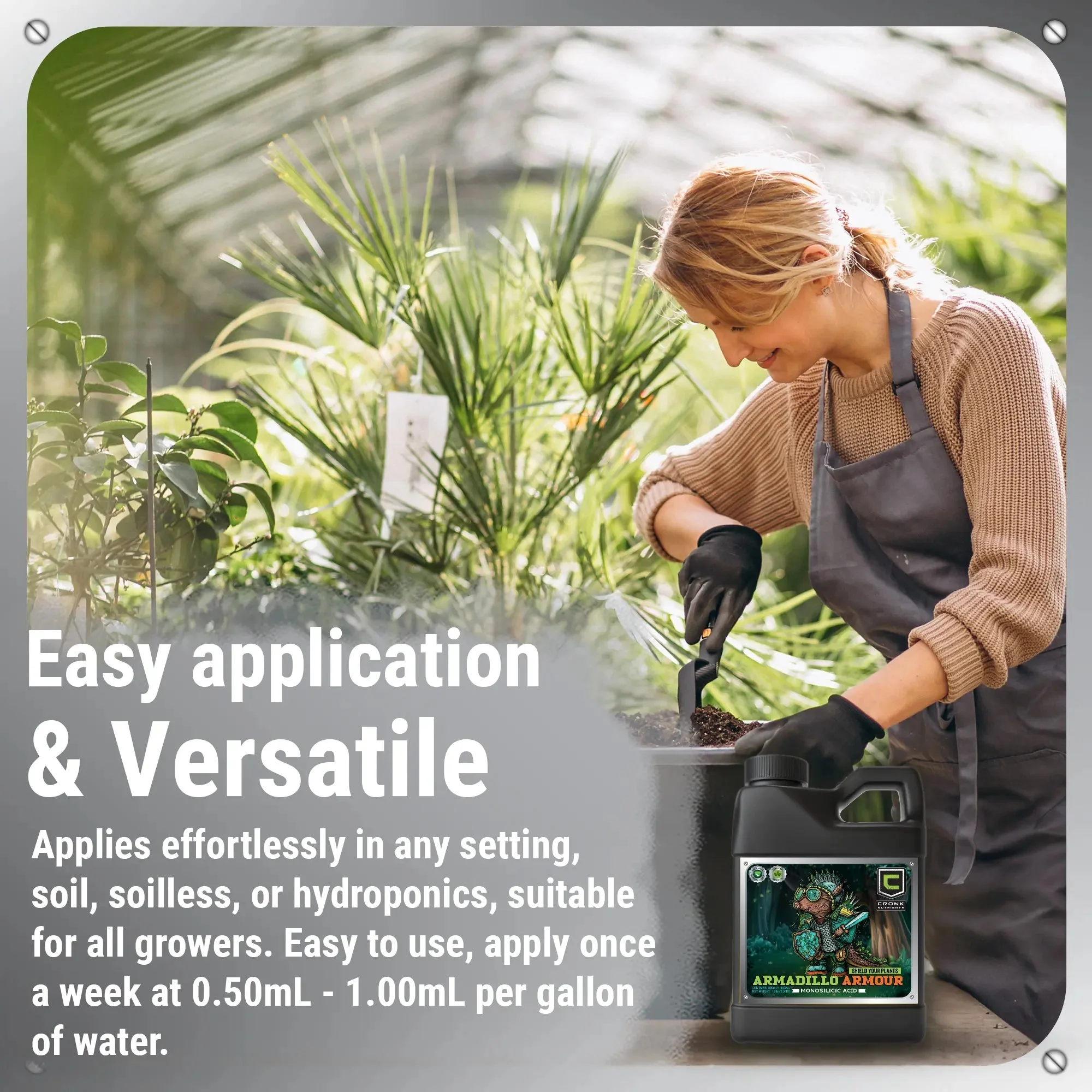 Cronk Nutrients Armadillo Armour Monosilicic Acid Plant Supplement - Image 5