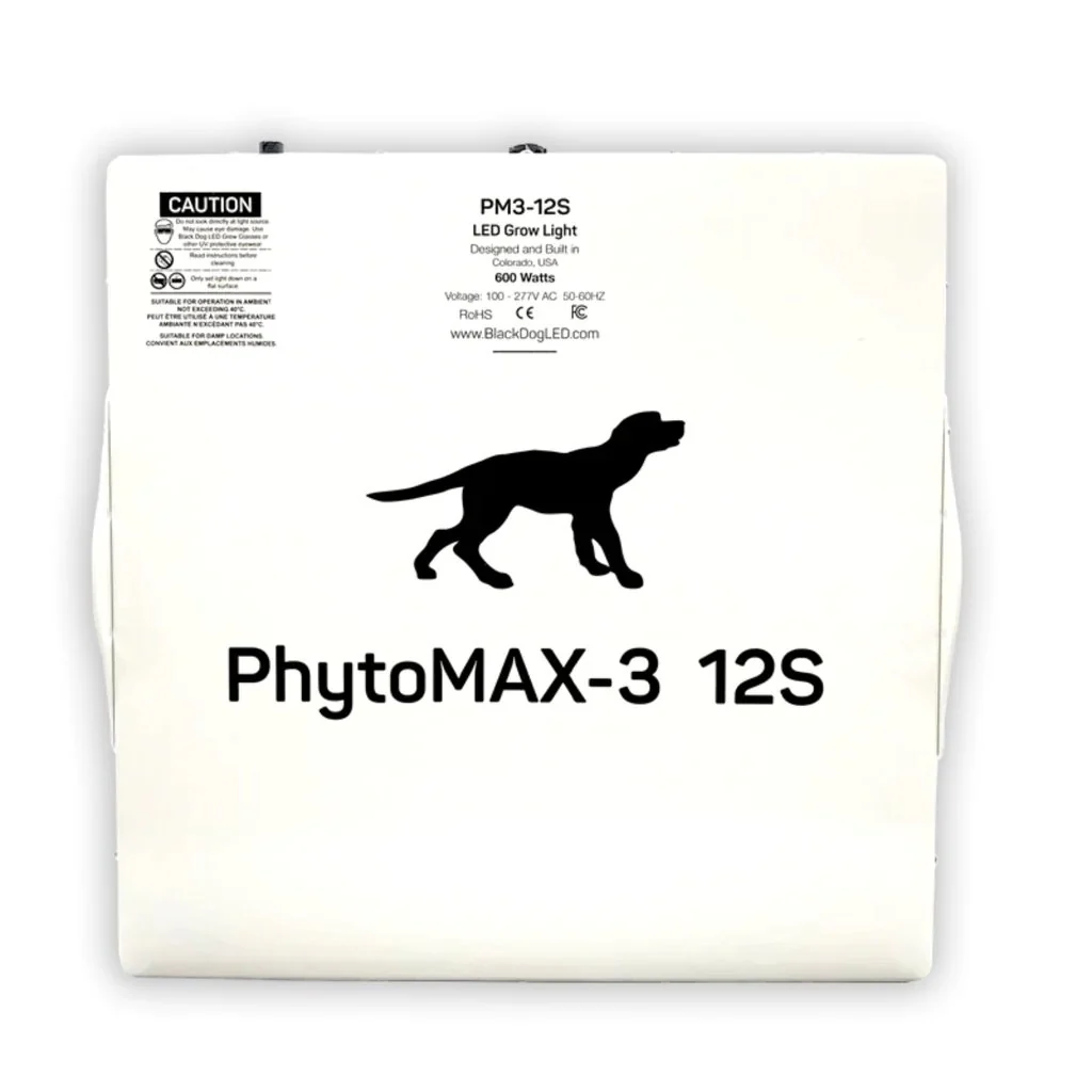Black Dog Led PhytoMAX-3 12SP 600 Watt Grow Light - Image 2