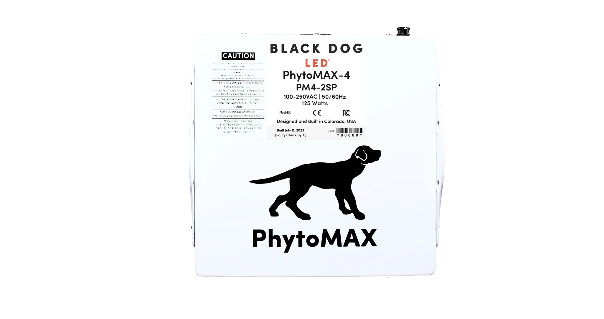 Black Dog PhytoMAX-4 2SC 125 Watt LED Grow Light - Image 4