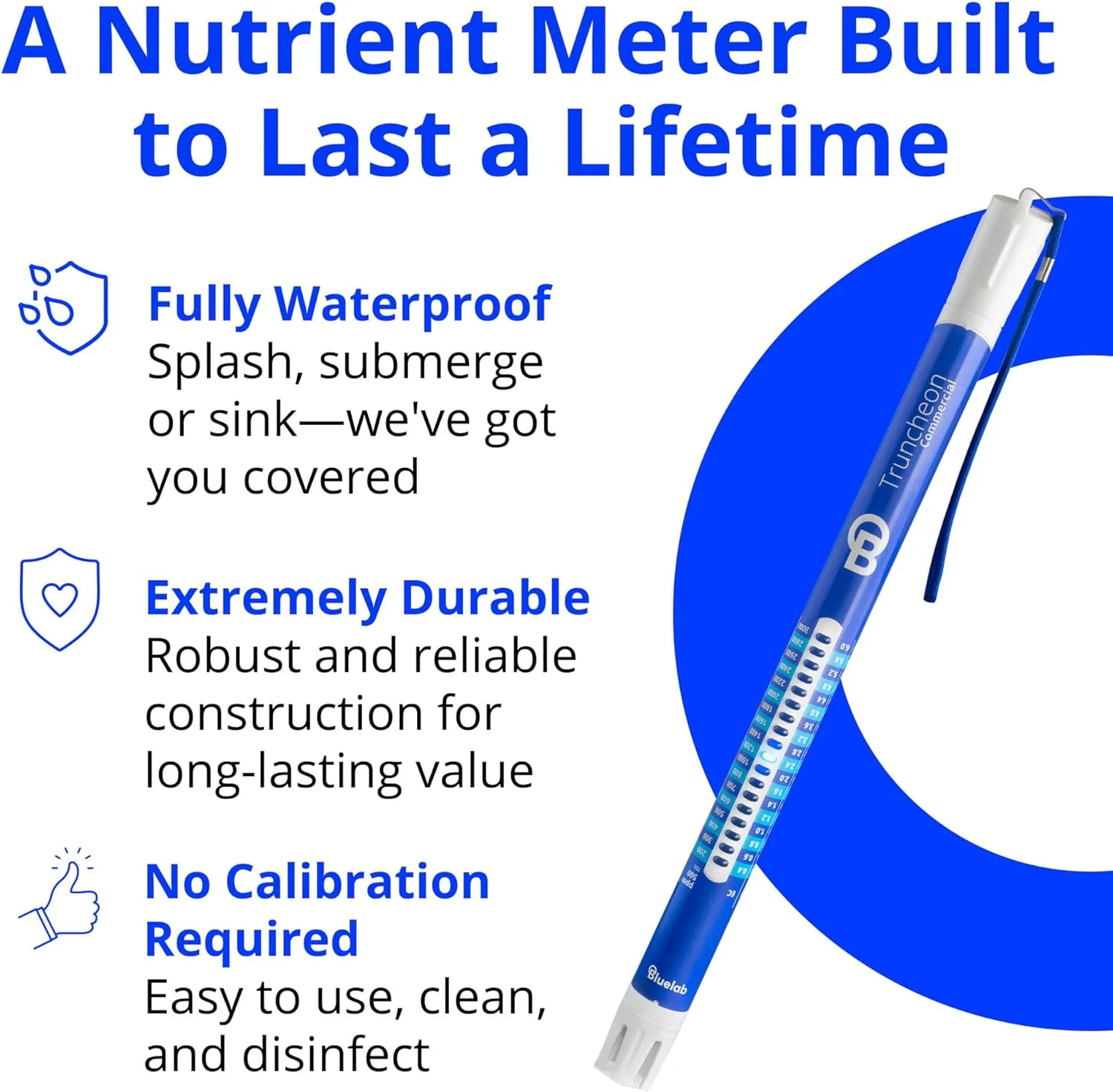 Bluelab Commercial Truncheon Nutrient Meter - Image 13