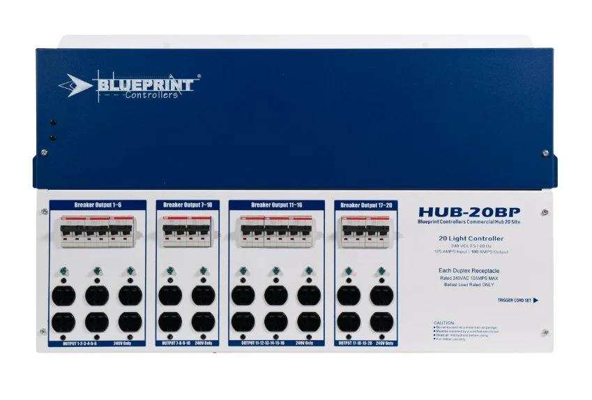 Blueprint BP 20-Light Controller 240V w/ trigger 4 breakers