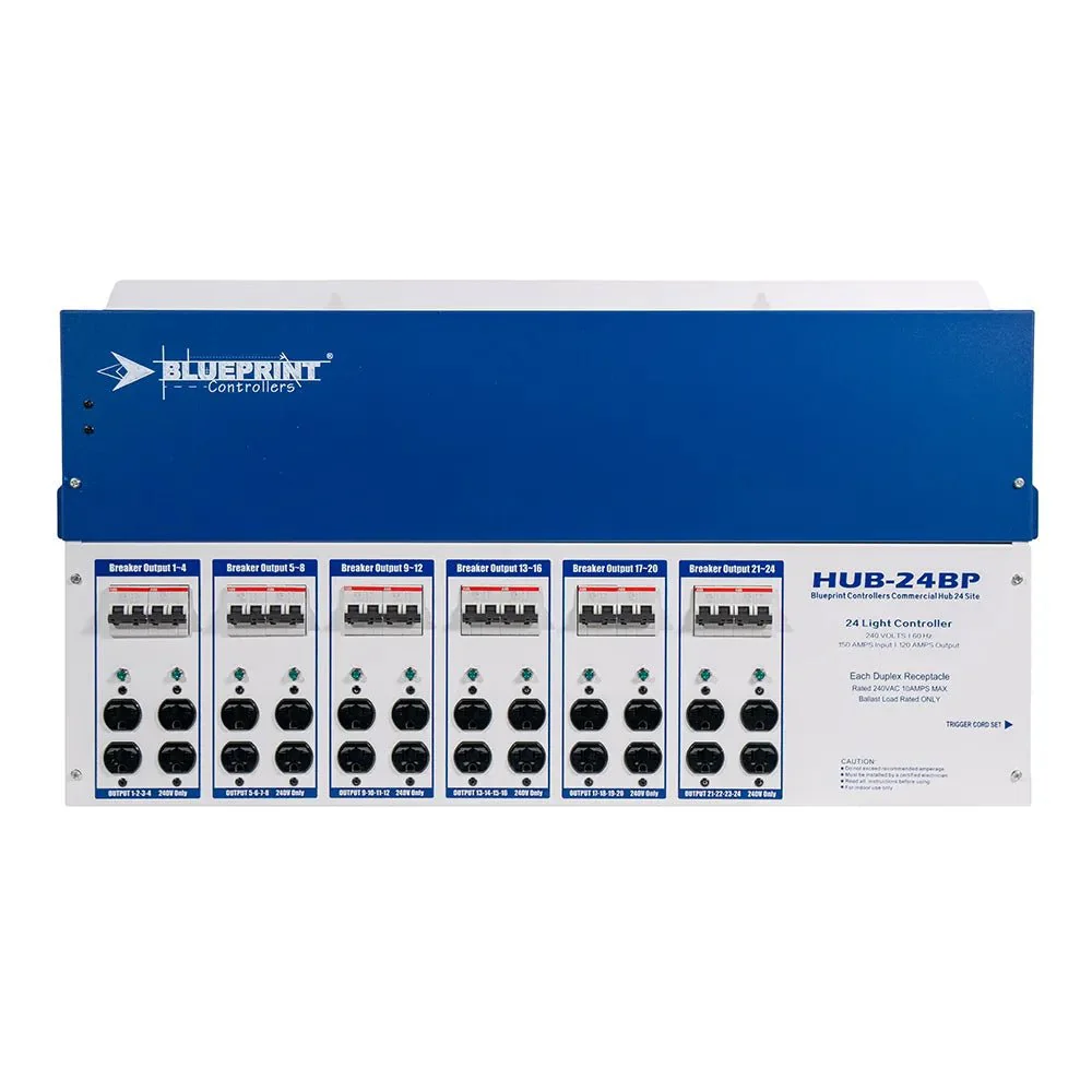Blueprint BP 24-Light Controller 240V w/ trigger 4 breakers
