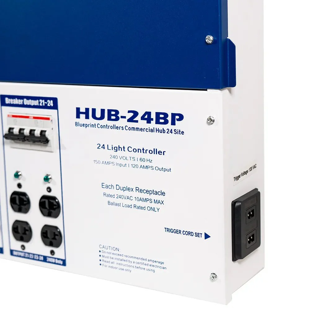 Blueprint BP 24-Light Controller 240V w/ trigger 4 breakers - Image 2