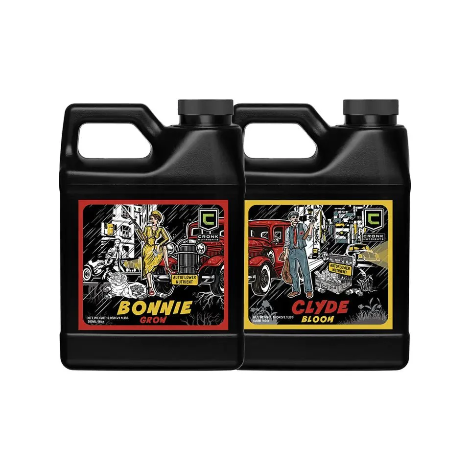 Cronk Nutrients Bonnie & Clyde AutoFlower Nutrients Base Kit - Image 18
