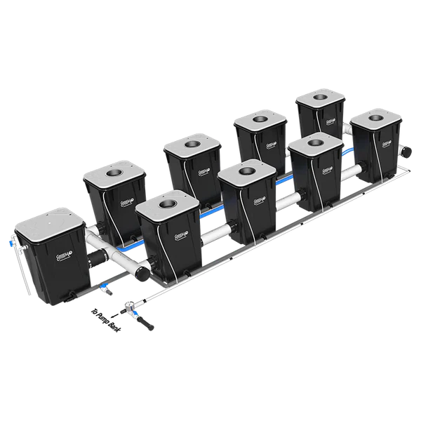 Current Culture H2O Under Current RDWC Hydroponic System - 13 Gallon, 30" Spacing - Image 10