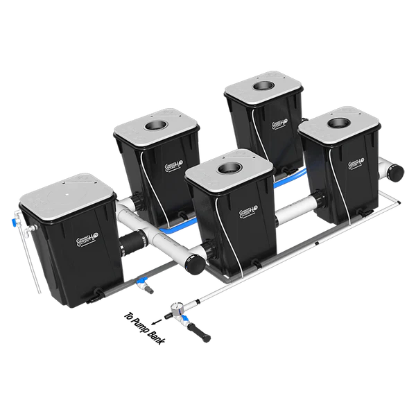 Current Culture H2O Under Current RDWC Hydroponic System - 13 Gallon, 30" Spacing - Image 12