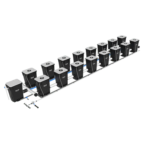Current Culture H2O Under Current RDWC Hydroponic System - 13 Gallon, 30" Spacing - Image 8