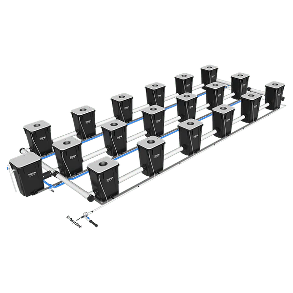Current Culture H2O Under Current RDWC Hydroponic System - 13 Gallon, 40" Spacing - Image 5