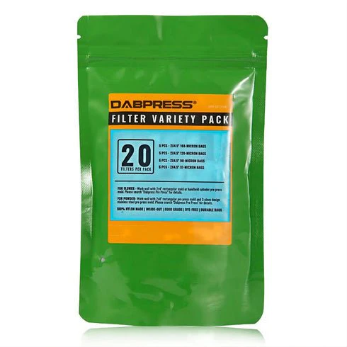 DABPRESS 2X4.5" VARIETY ROSIN BAGS