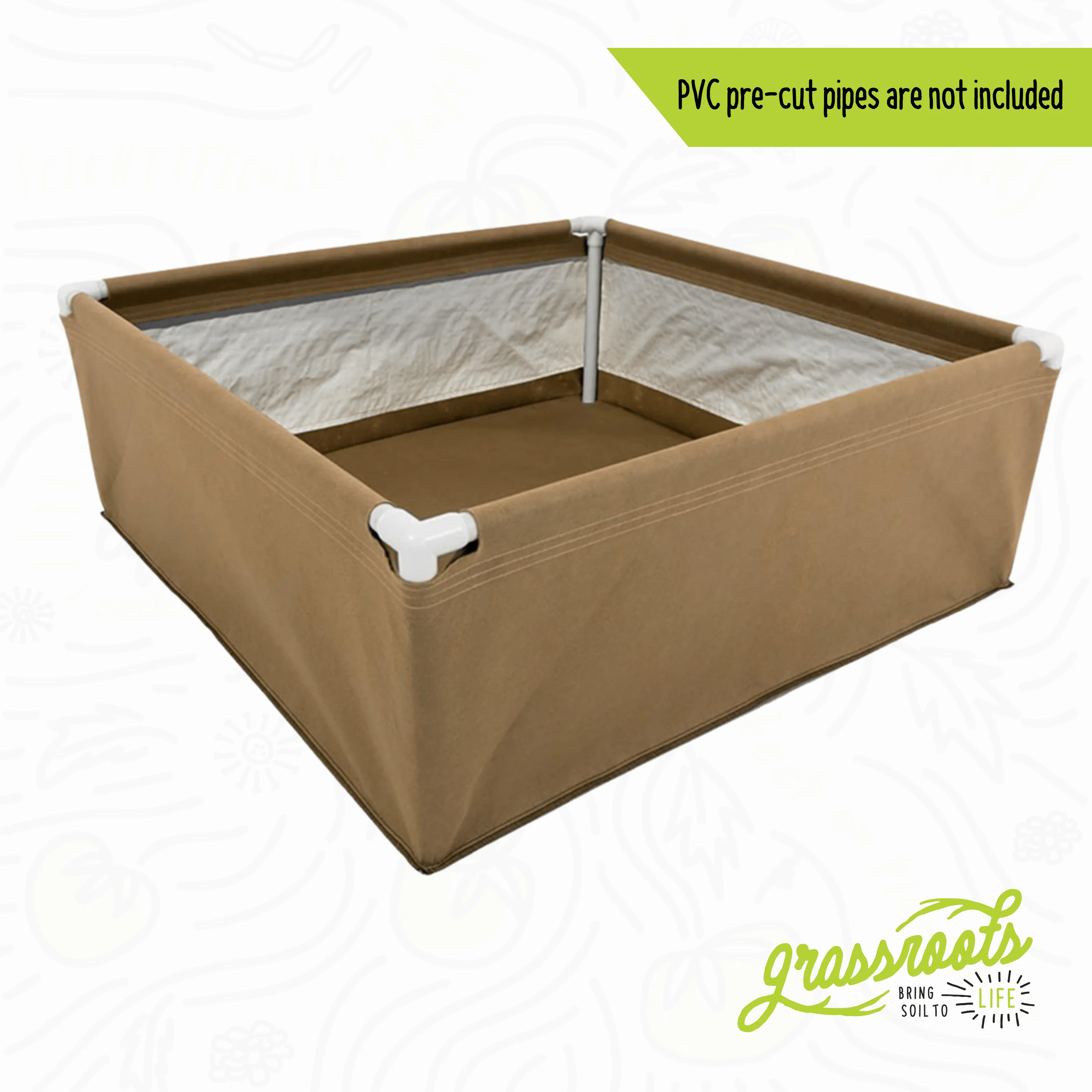 DIY Living Soil Fabric Bed - Image 2
