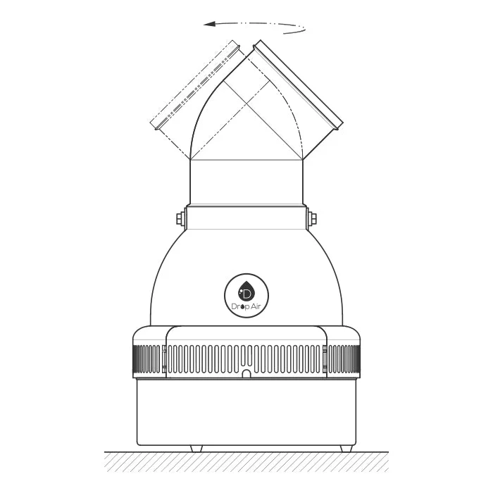 Drop Air X 200 Pint/Day Humidifier - Image 2