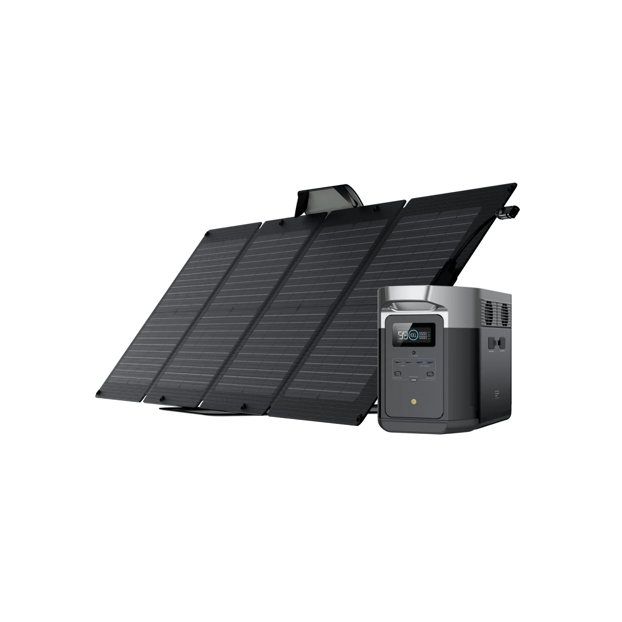 EcoFlow DELTA Max Portable Solar Generator + Free 110W Solar Panel