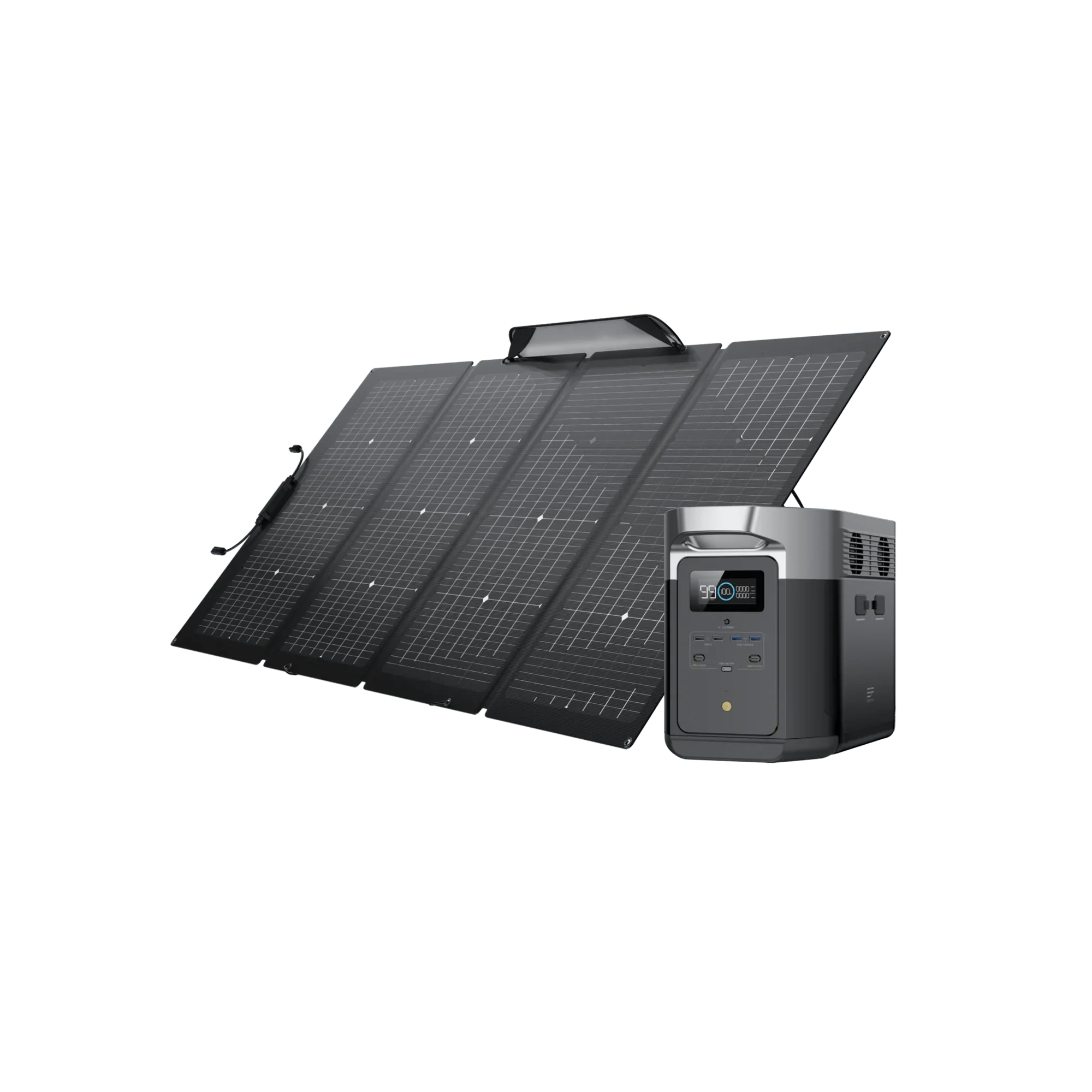 EcoFlow DELTA Max Portable Solar Generator + Free 220W Solar Panel