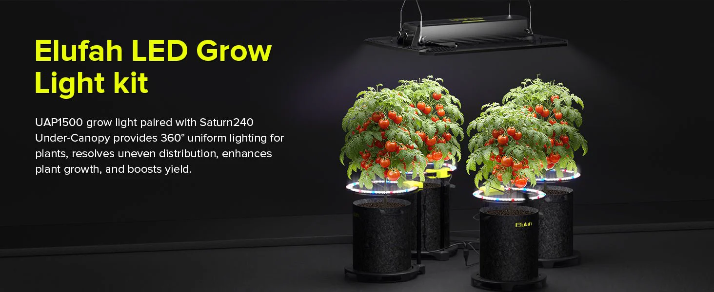 Elufah UAP1500 150 Watt LED Grow Light 2x2 3x3 ft - Image 20
