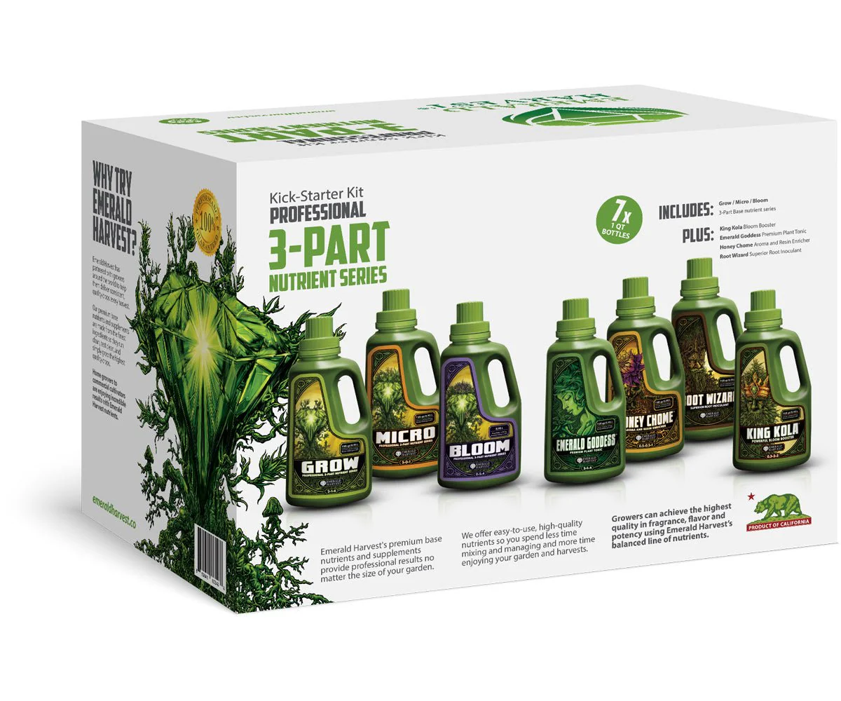 Emerald Harvest Kick-Starter Kit 3-Part Base, 1 qt - Image 5