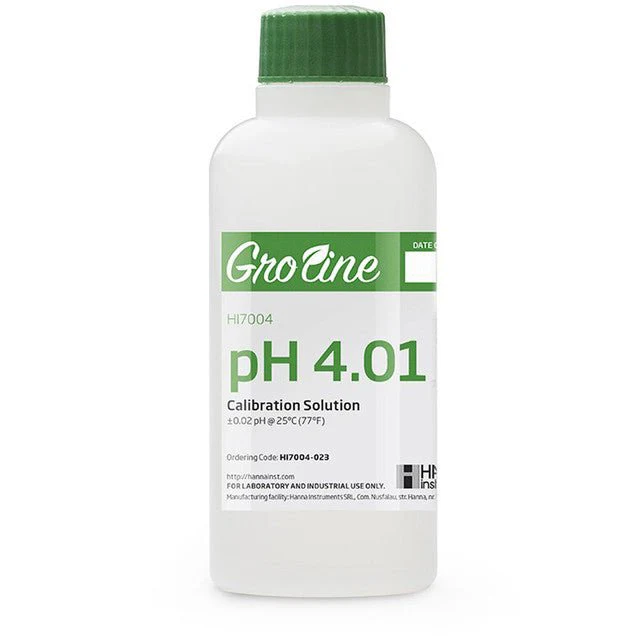 GroLine pH 4.01 Calibration Buffer (120 mL) - Image 2