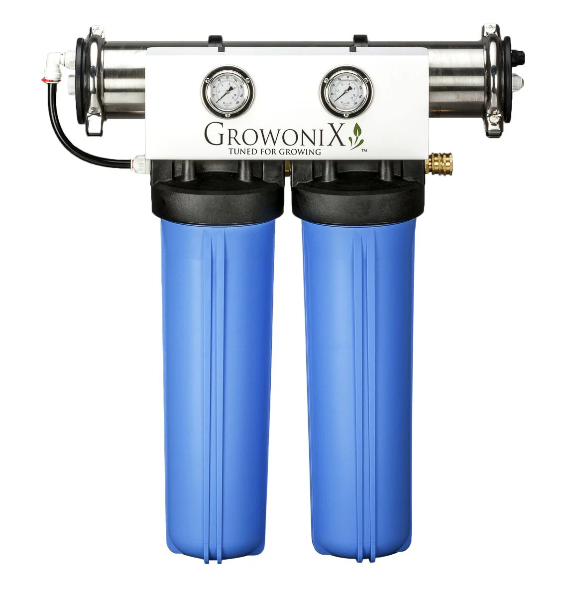 GrowoniX EX1000 1000 GPD Tall High Flow Reverse Osmosis System with Tall Filters