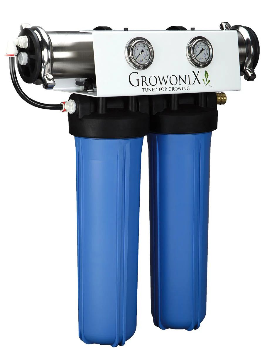 GrowoniX EX1000 1000 GPD Tall High Flow Reverse Osmosis System with Tall Filters - Image 2