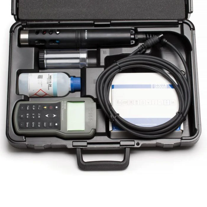 Hanna Instruments Multiparameter pH/ORP/EC/TDS/Salinity/DO/Pressure/ Temperature Waterproof Meter - Image 4