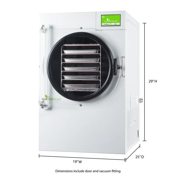 Harvest Right Medium 5 Tray Home Pro Freeze Dryer w/ Mylar Starter Kit + Premier Pump - Image 9