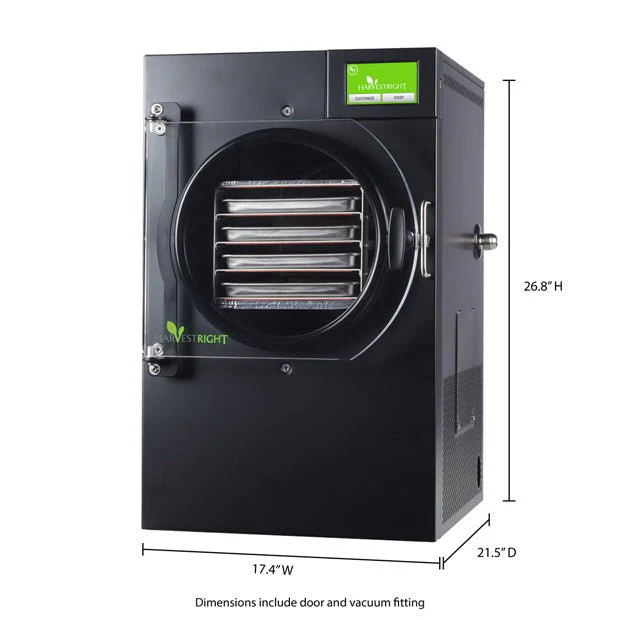 Harvest Right Small 4 Tray Home Pro Freeze Dryer Black w/ Mylar Kit + Premier Pump - Image 4