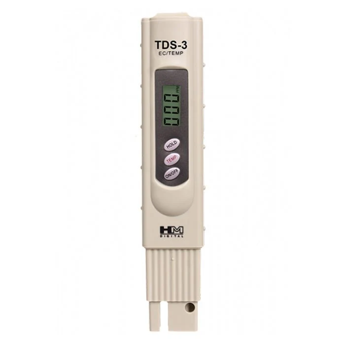 HM Digital TDS-3 TDS Temp Meter with Case