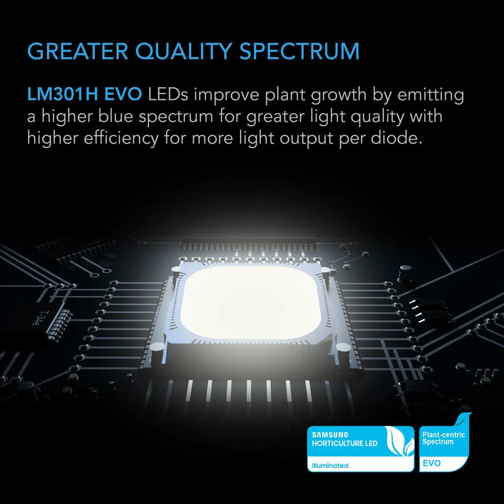 AC Infinity Ionframe EVO 6 500 Watt Grow Light 4X4 FT - Image 6
