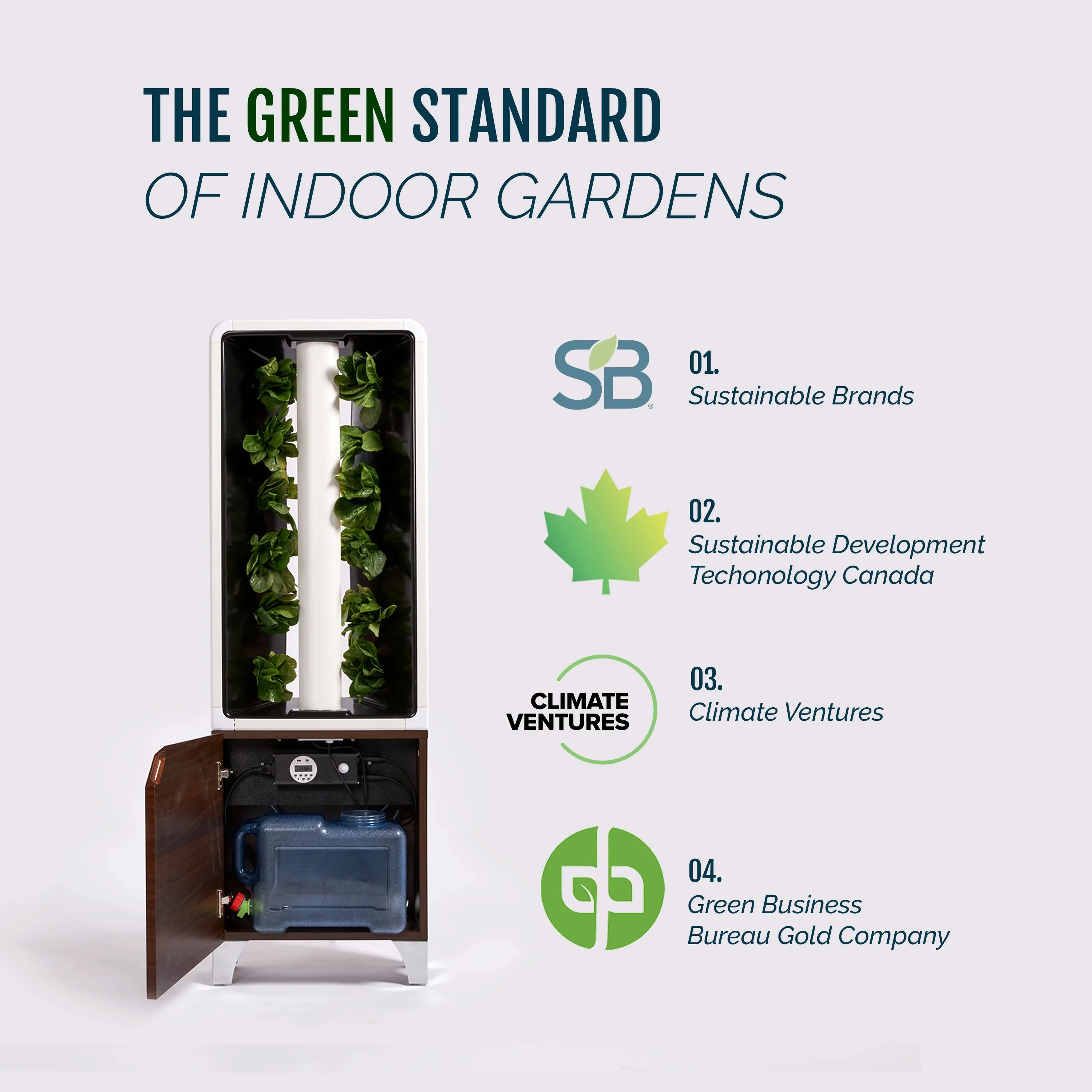 Just Vertical The EVE - Vertical Indoor Herb and Vegetable Garden - Image 8
