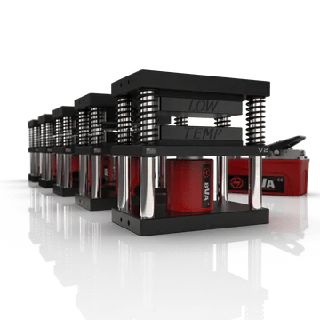 Lowtemp V2 Rosin Press Medusa System (5 Press) with LT3 Controller w/ Sensor / BVA Electric