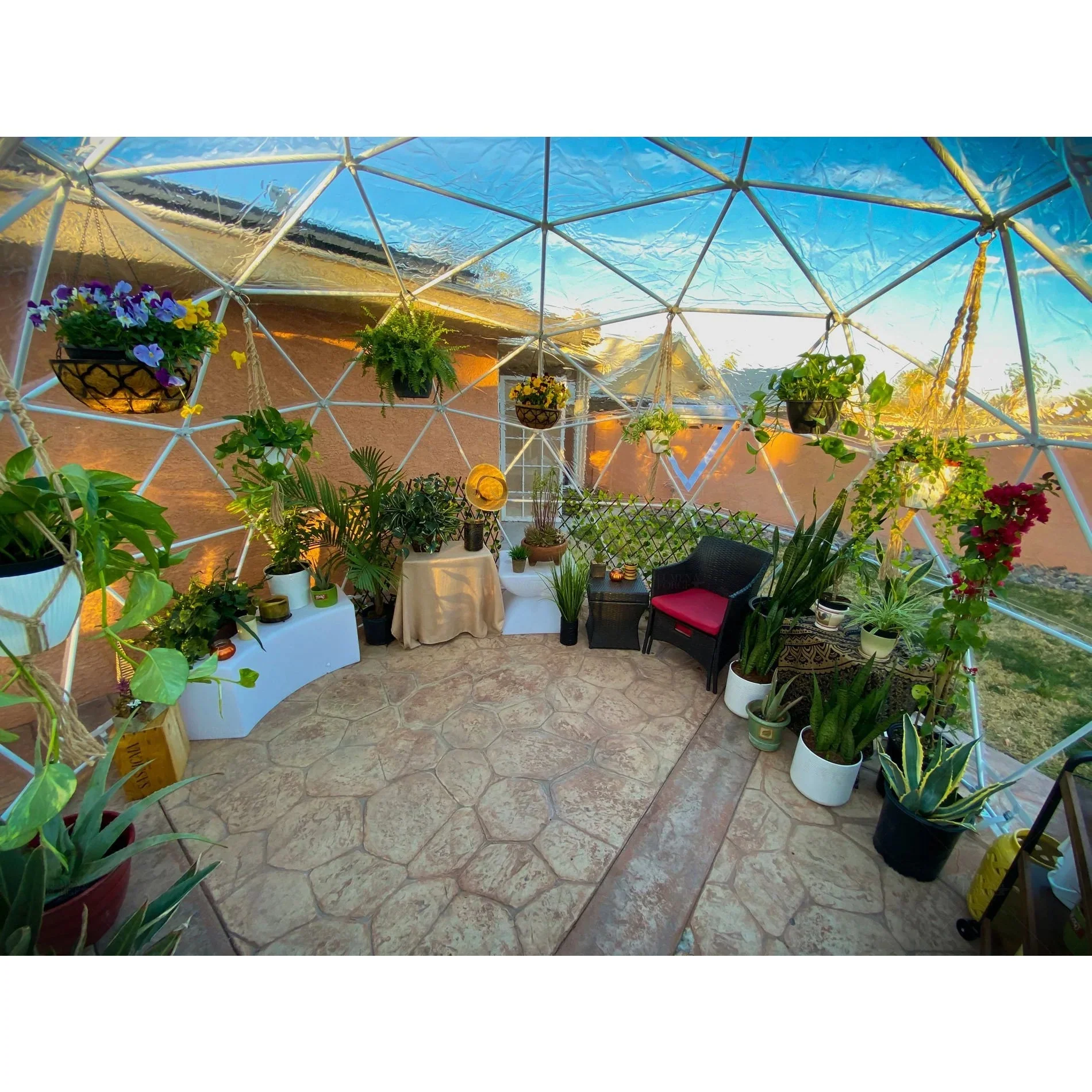 Lumen & Forge Geodesic Greenhouse Dome Kit - Image 3