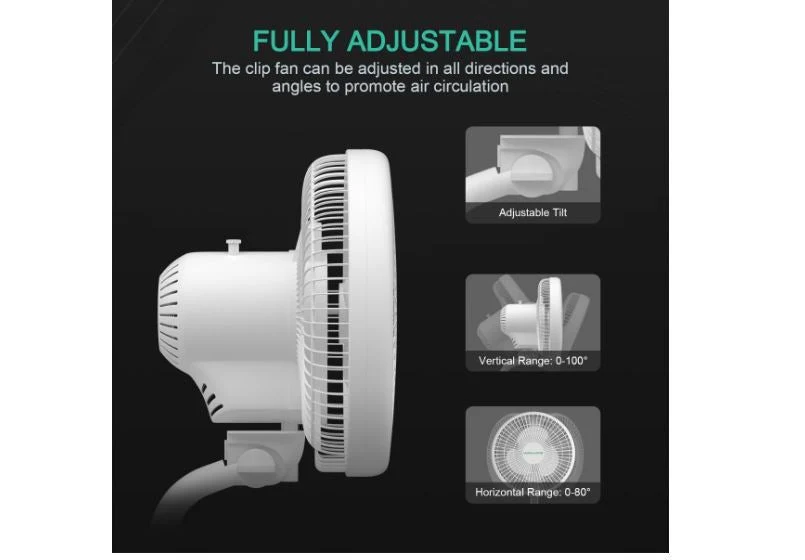 Mars Hydro Clip-On Fan - Image 3