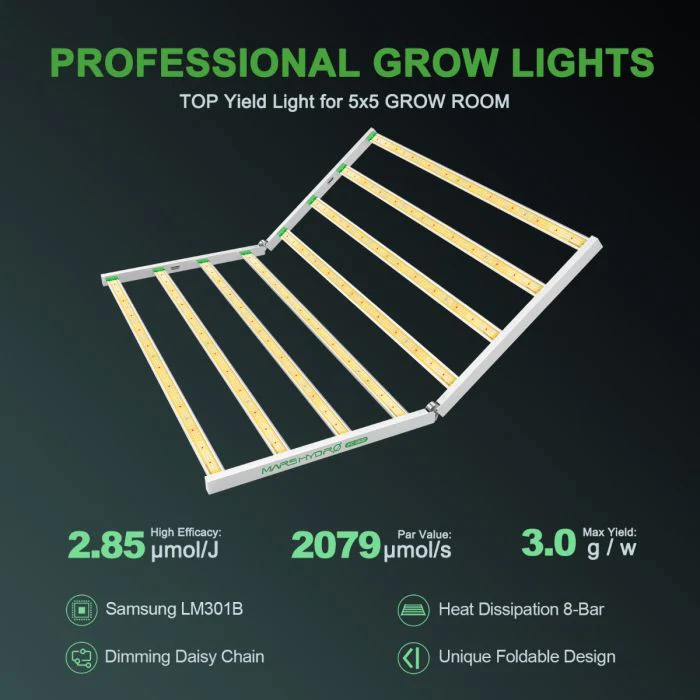Mars Hydro 5x5 Grow Tent Kit w/ FC 6500 LED Grow Light - Image 3
