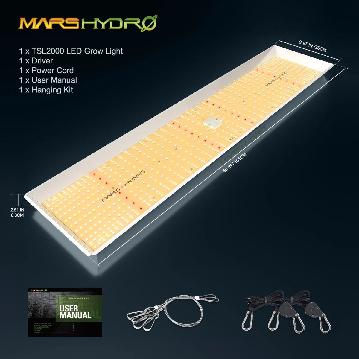 Mars Hydro TSL 2000 200 Watt LED Grow Light - Image 4