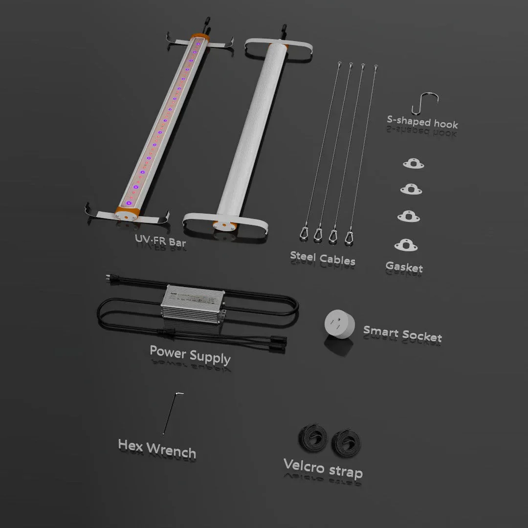 Medic Grow UV + FR  4 ft Supplemental LED Grow Light Bar - Image 9